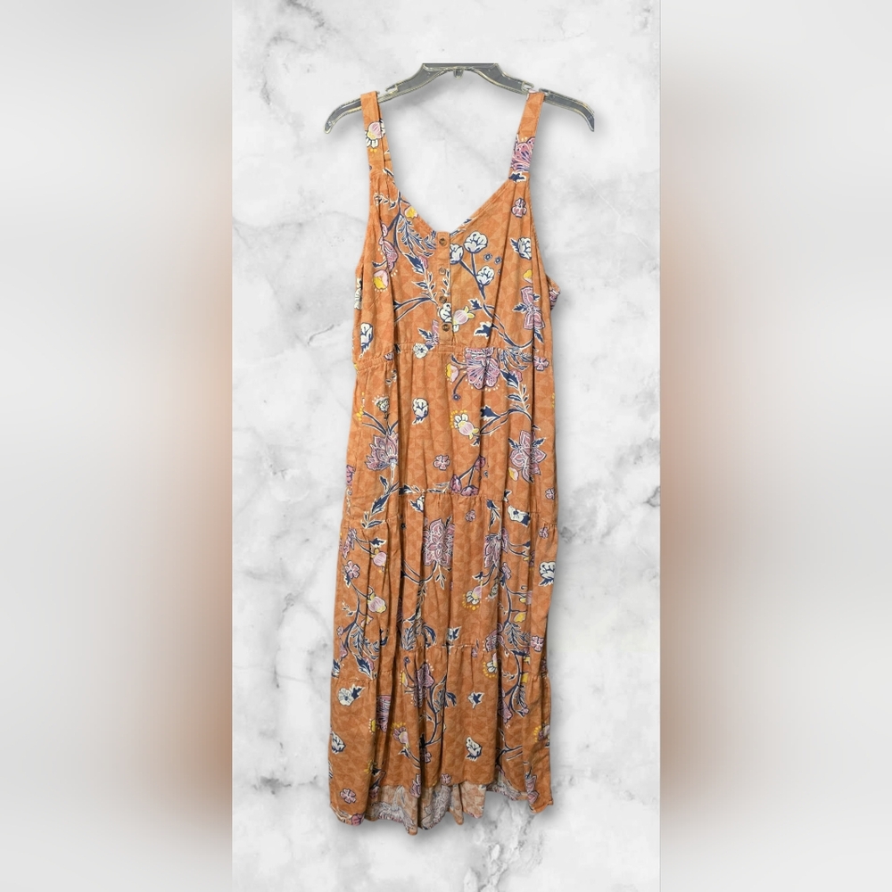 SONOMA XXL Floral Sleeveless Maxi Dress